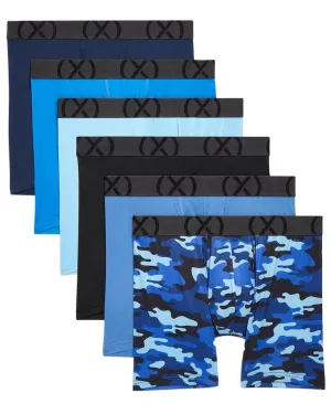 2(X)IST Set of 6 Sport Mesh Boxer Brief