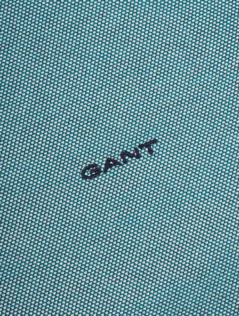 4 Colour Oxford Short Sleeve Pique Polo Ocean Turquosie