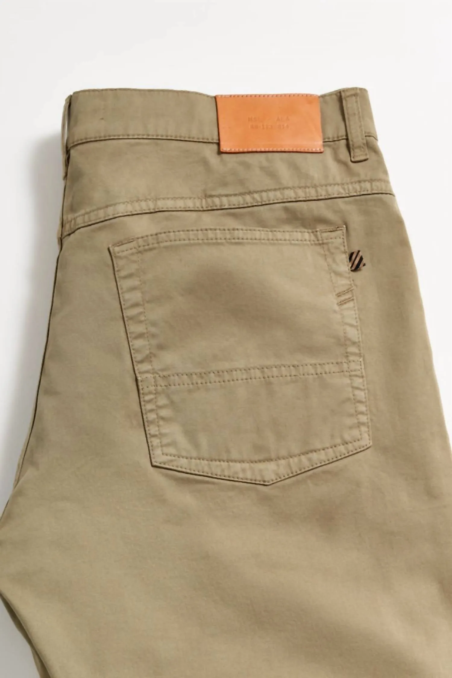 5 Pocket Pant In Moss Green