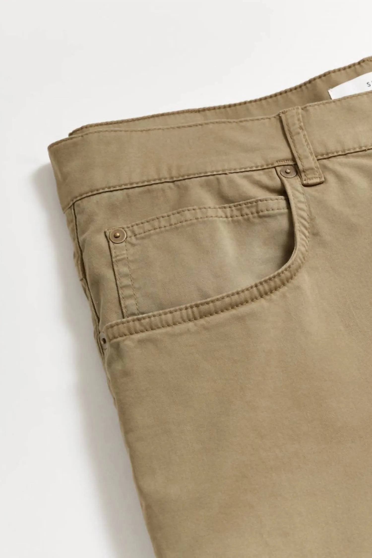 5 Pocket Pant In Moss Green