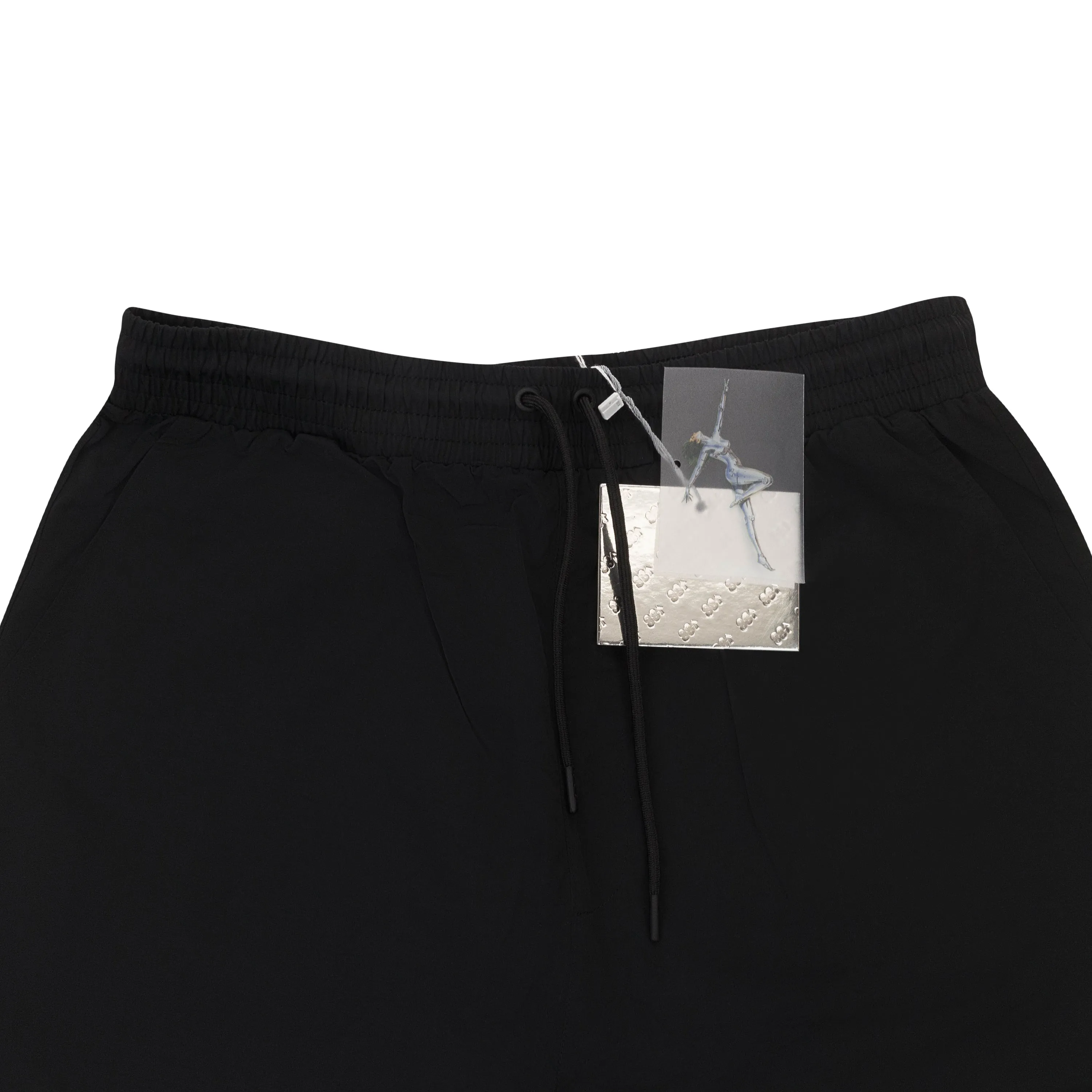 88 RISING X SORAYAMA NYLON BLACK UNISEX JOGGERS