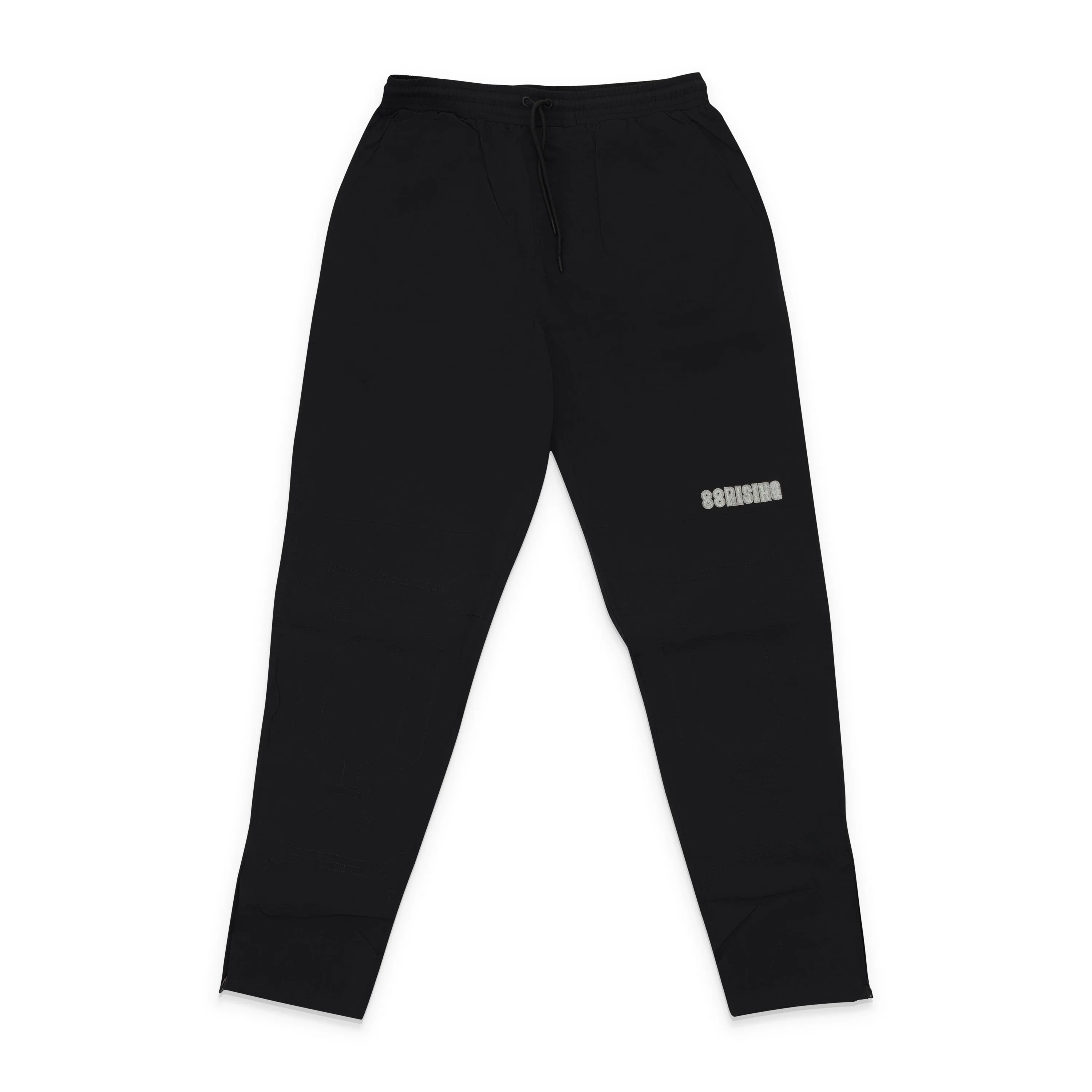 88 RISING X SORAYAMA NYLON BLACK UNISEX JOGGERS