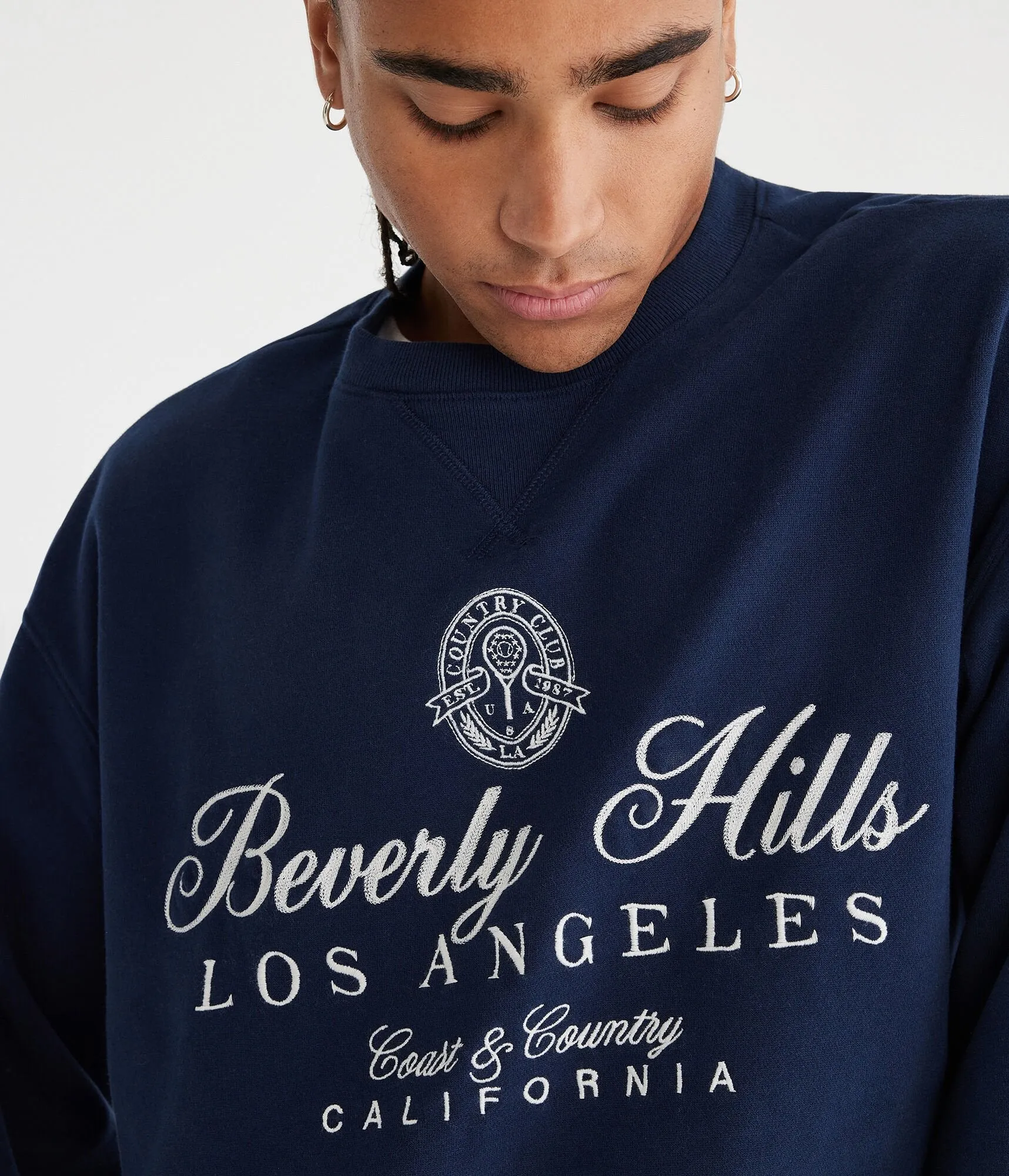 Aeropostale Beverly Hills Crew Sweatshirt