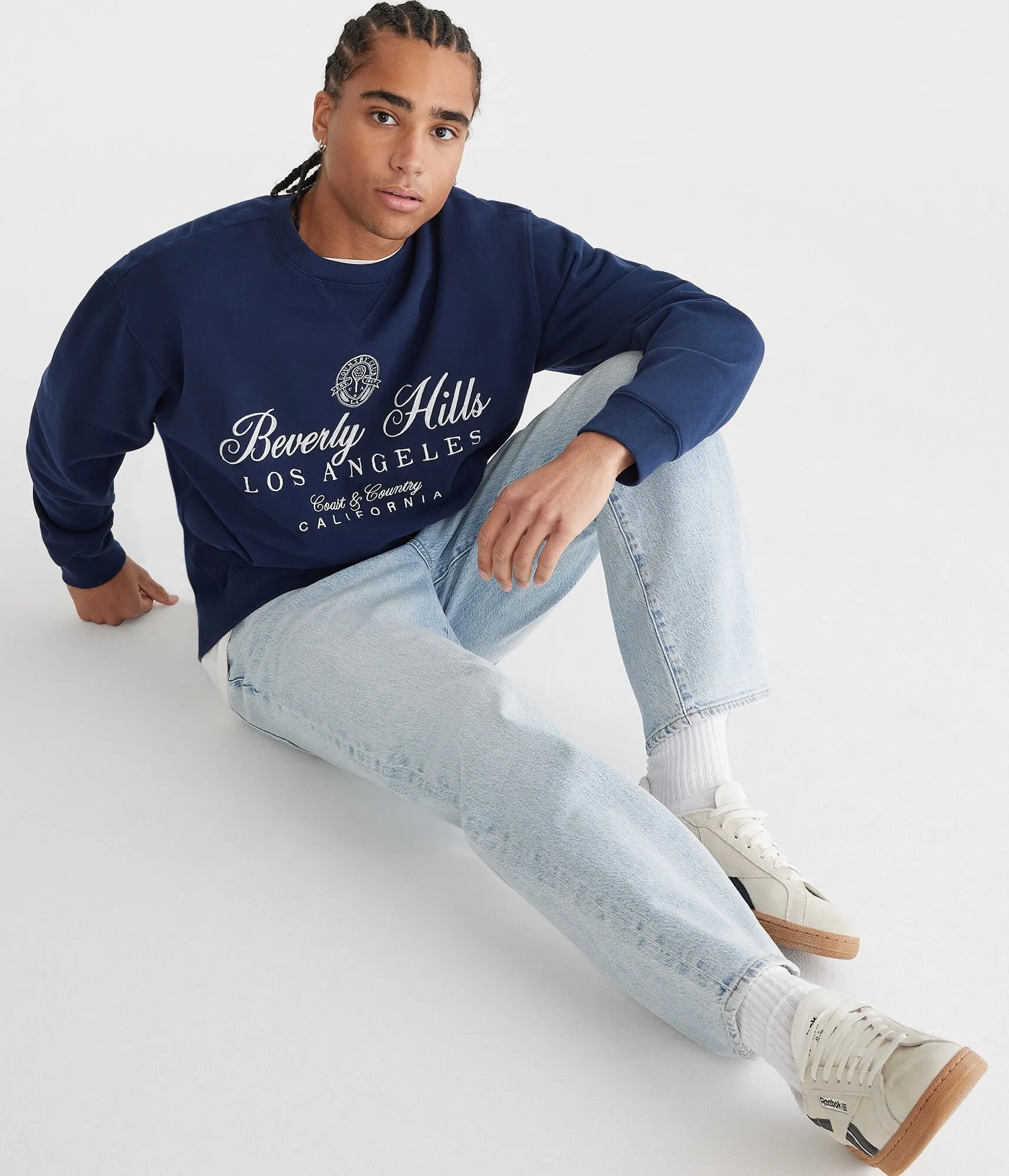 Aeropostale Beverly Hills Crew Sweatshirt