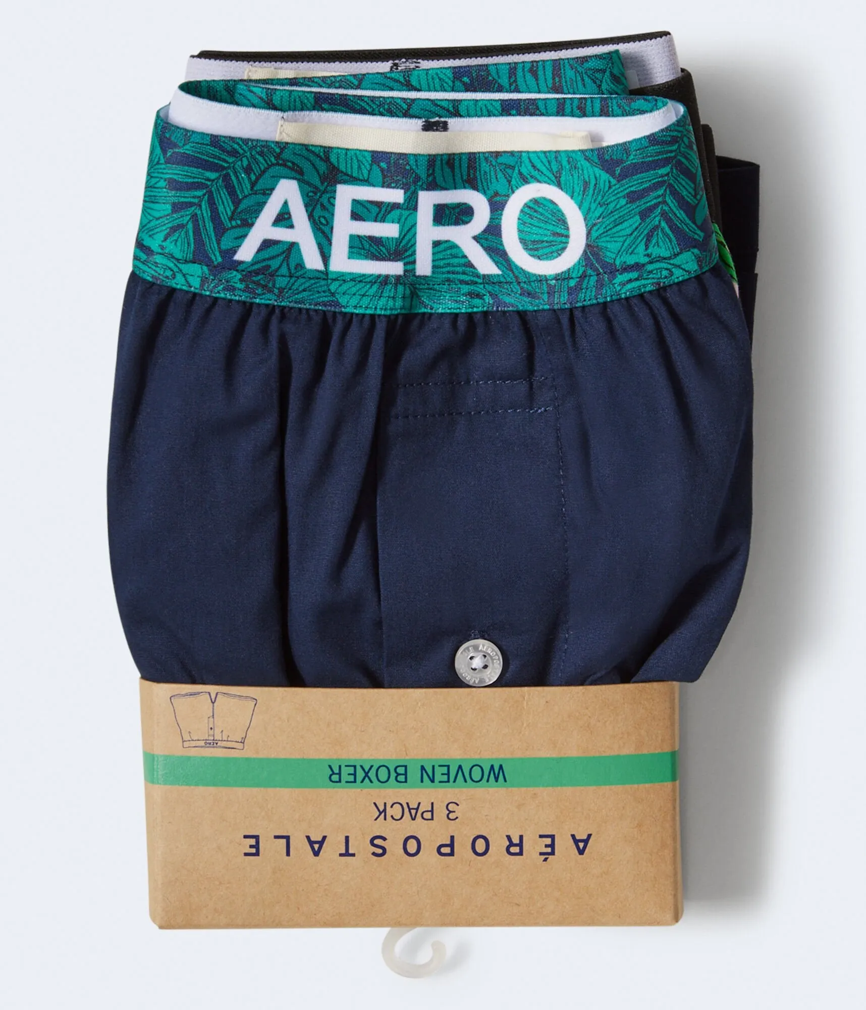Aeropostale Fashion Woven Boxer 3-Pack
