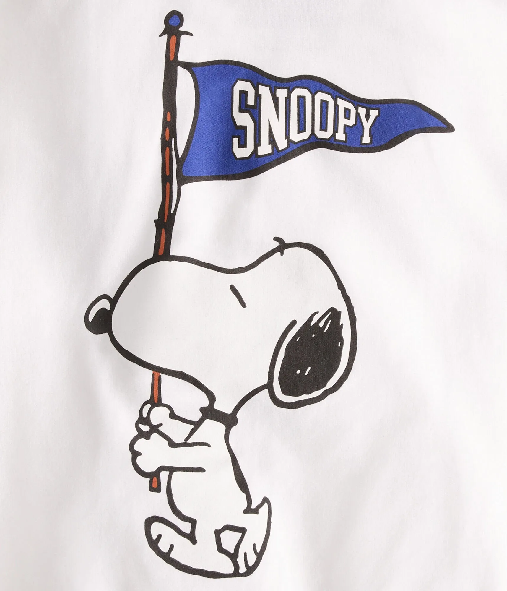 Aeropostale Snoopy Flag Crew Sweatshirt