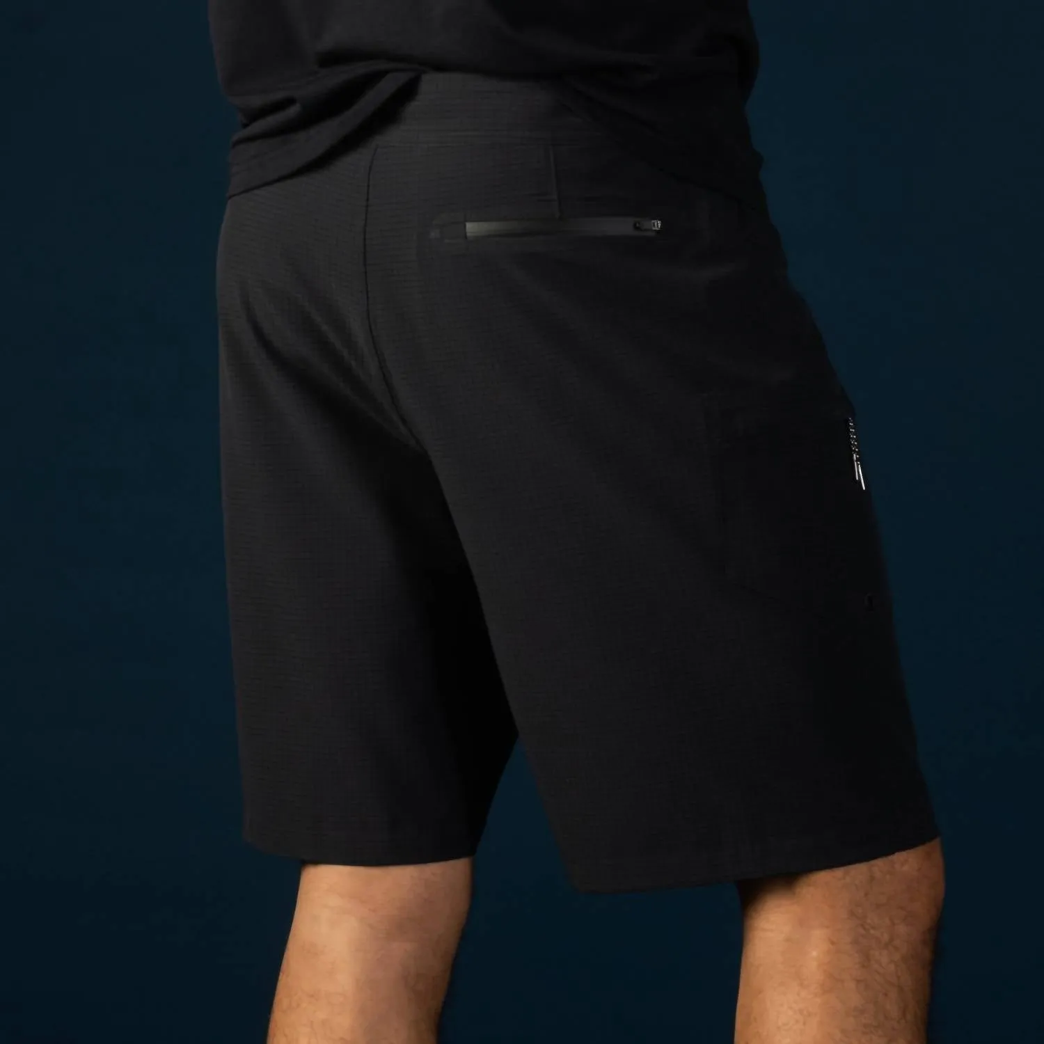 Air Performance Workout Boardshort In Black