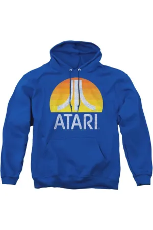 Atari Sunrise Eroded Adult Pull Over Hoodie