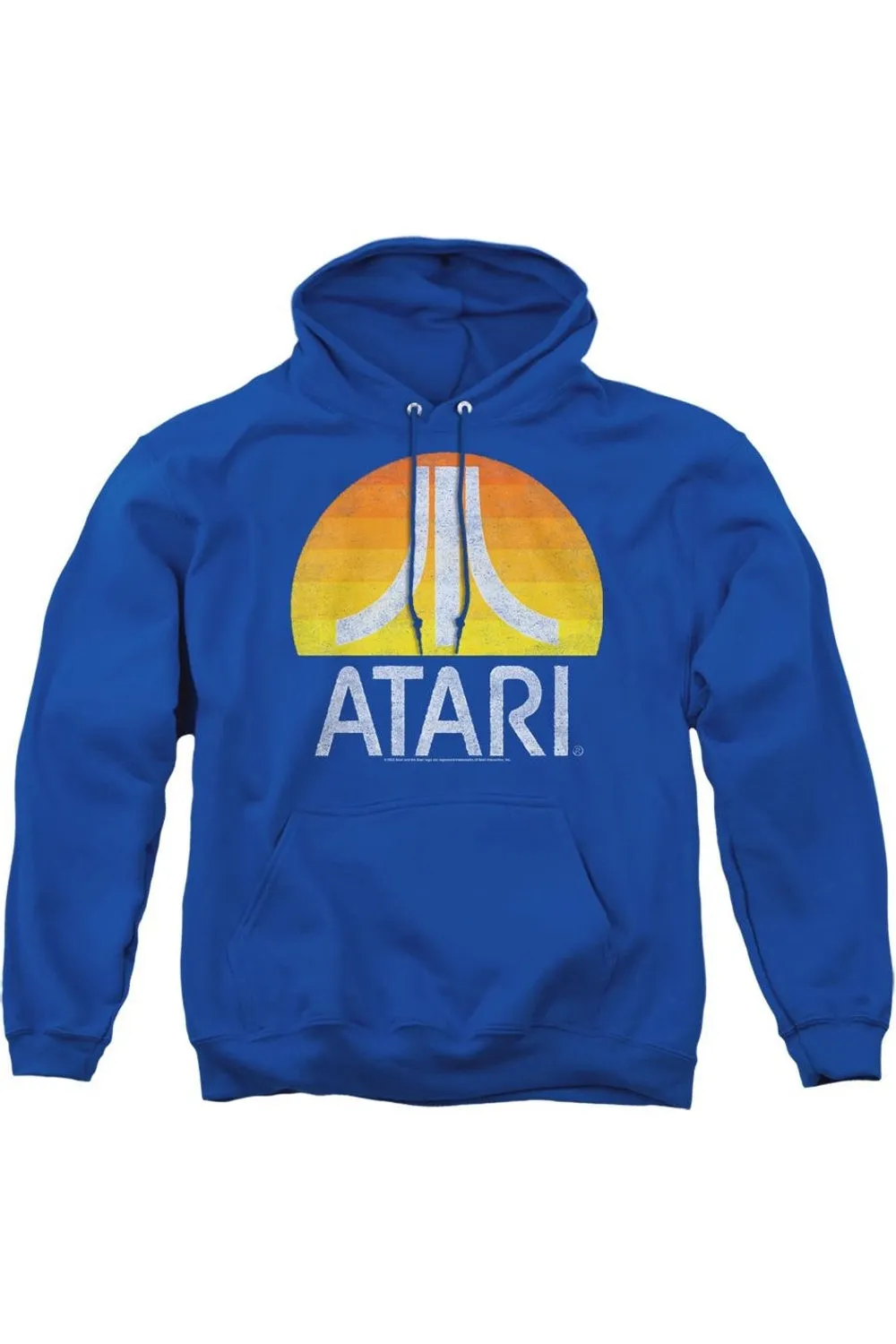 Atari Sunrise Eroded Adult Pull Over Hoodie
