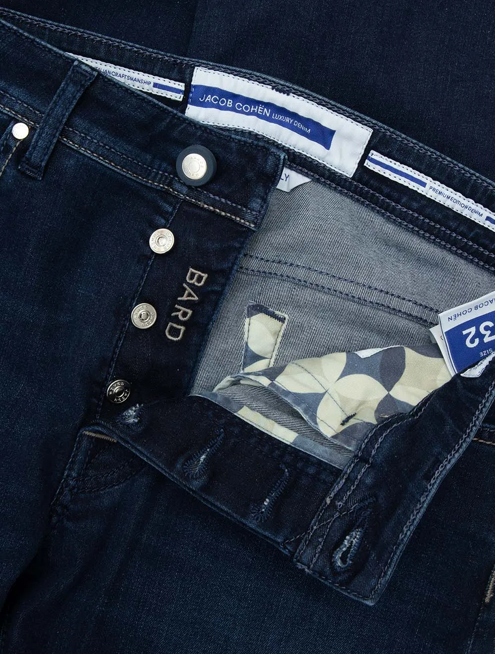 Bard 5 Pocket Slim Fit Jeans Blue