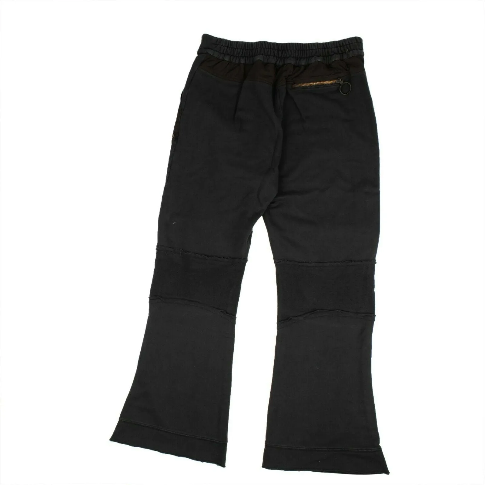 Black Parachute Patch Sweatpants