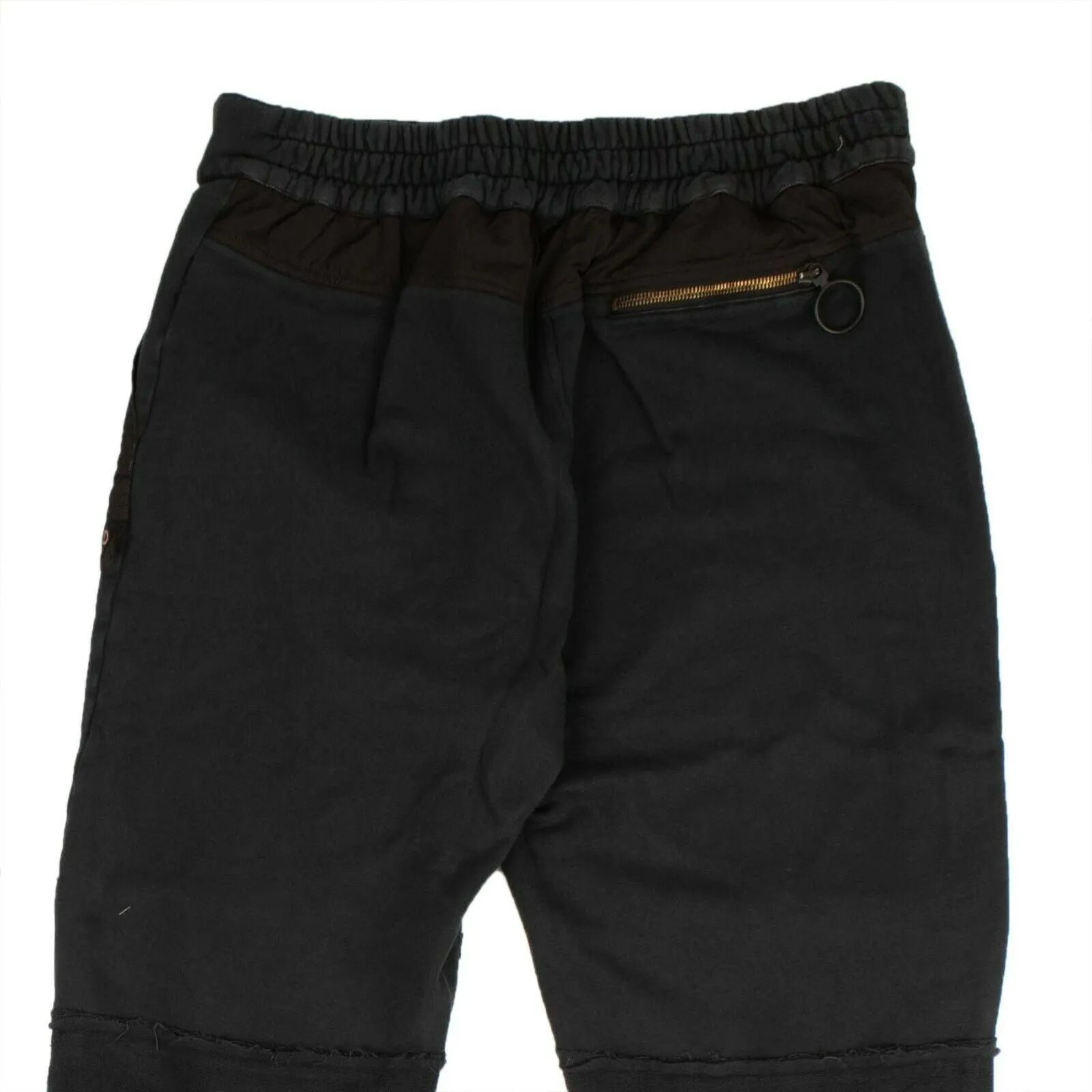 Black Parachute Patch Sweatpants