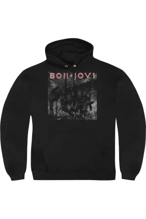 Bon Jovi Slippery Cover Adult Pull Over Hoodie