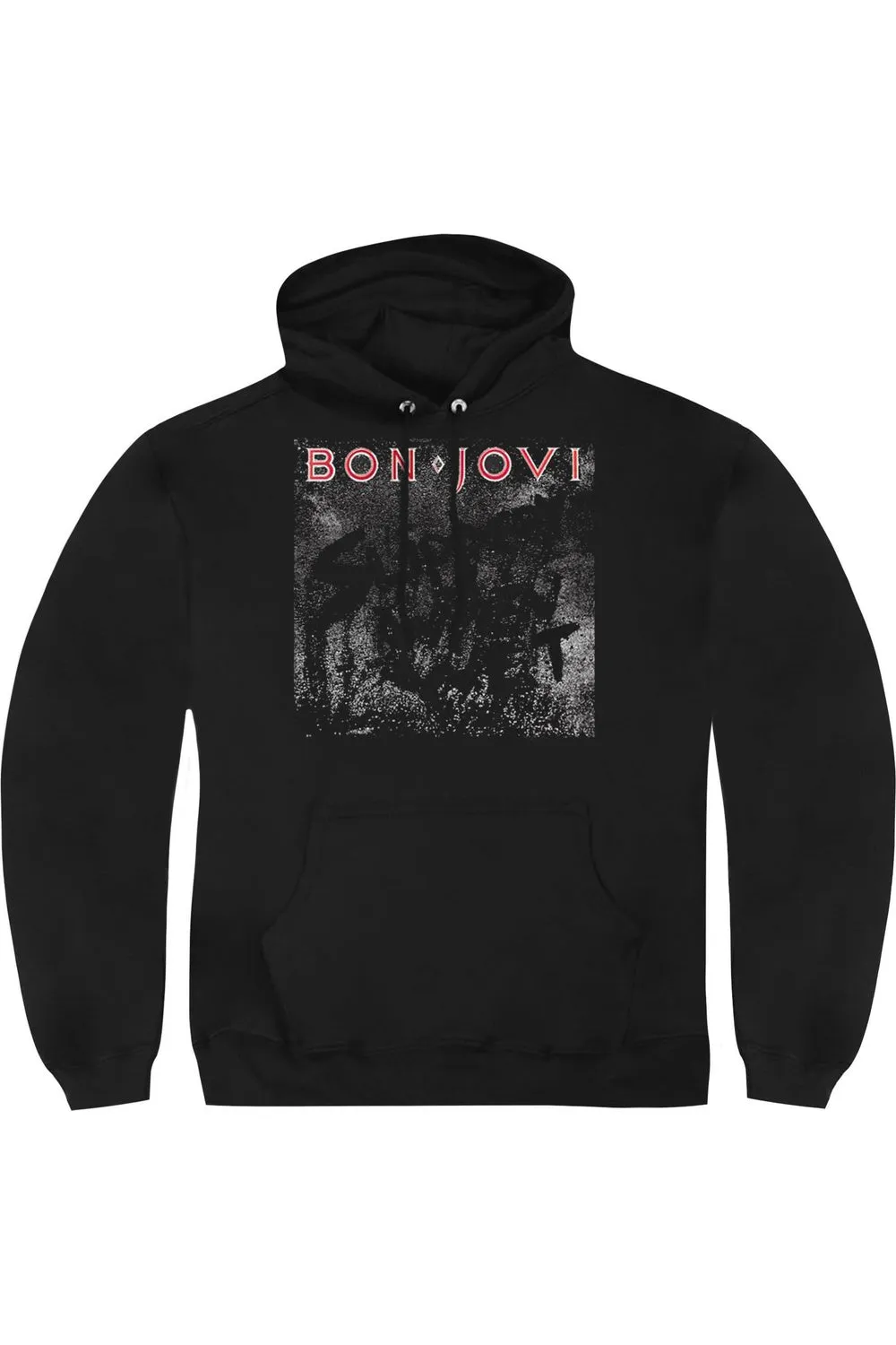 Bon Jovi Slippery Cover Adult Pull Over Hoodie
