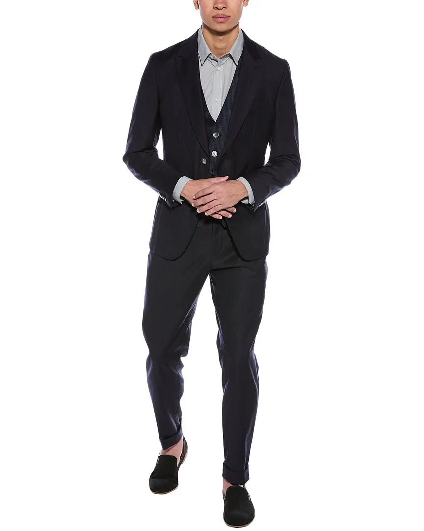 BOSS Hugo Boss 2pc Slim Fit Wool Suit