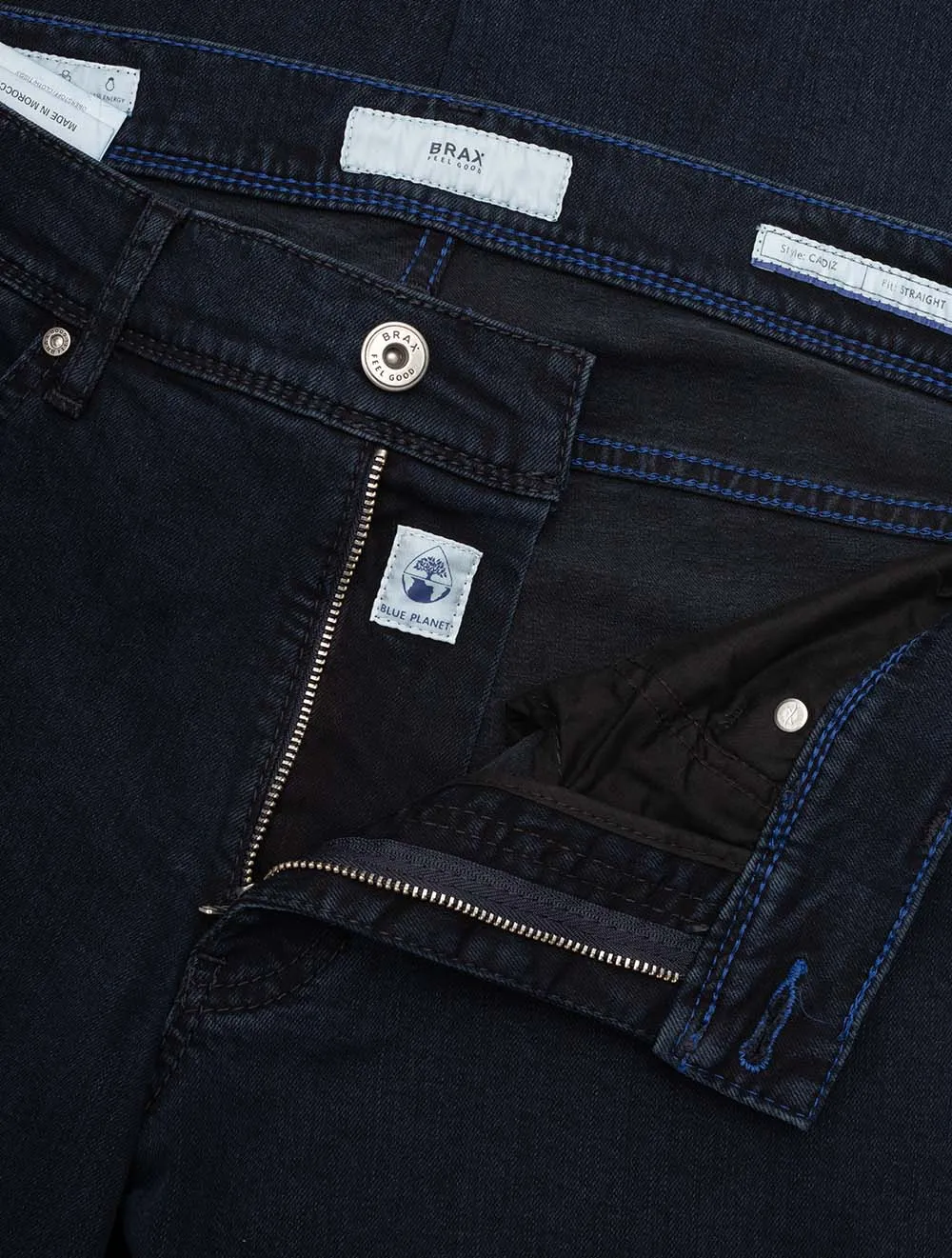 Cadiz Cotton Jeans Navy