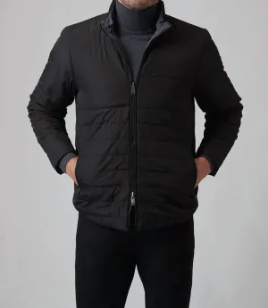 Chris Reversible Jacket In Black