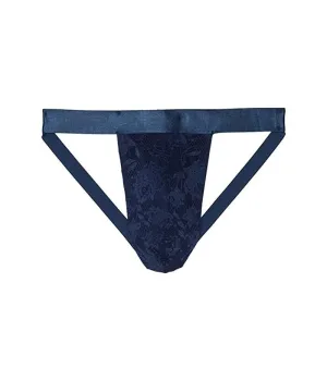 Cosabella Never Say Never Underwear Men's Medium Blue Stretch Jockstrap ERK565