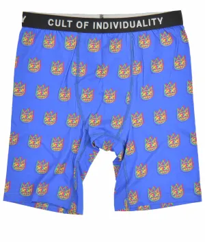 Cult Briefs "Logo" In Baby / Cobalt
