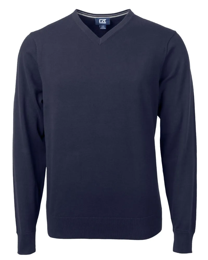 Cutter & Buck Lakemont Tri-Blend Mens Big and Tall V-Neck Pullover Sweater