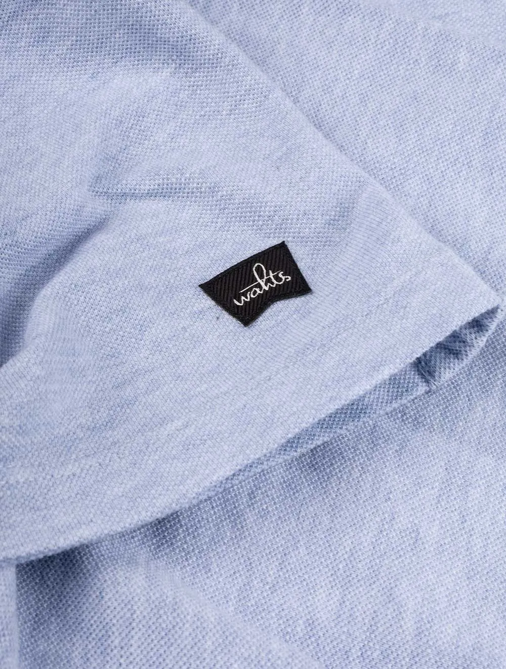 Dean Piqué T-Shirt Light Blue Melange