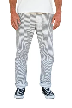 Deck Straight Leg Pants In Stripe