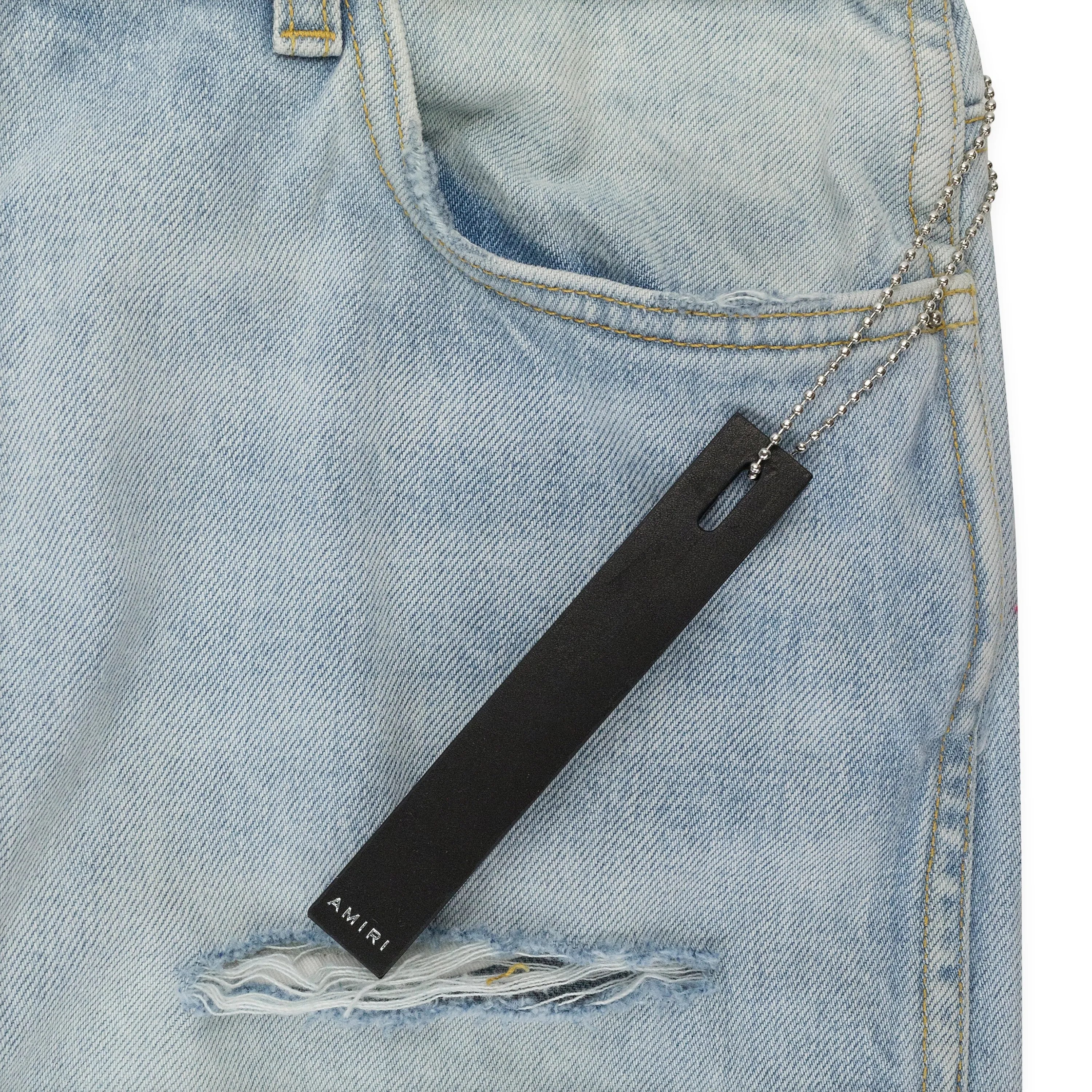 DENIM CARPENTER LIGHT INDIGO SKINNY JEANS