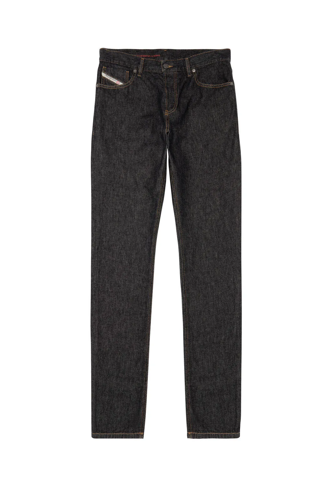 Diesel D-Sark Slim Fit Straight Leg Black Denim Jeans