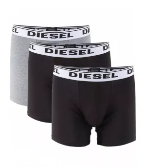 Diesel Sebastian Grey/Multi Three Pack Boxers Underwear