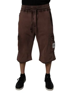 Dolce & Gabbana Cotton Cargo Bermuda SweatMen's Men's Shorts