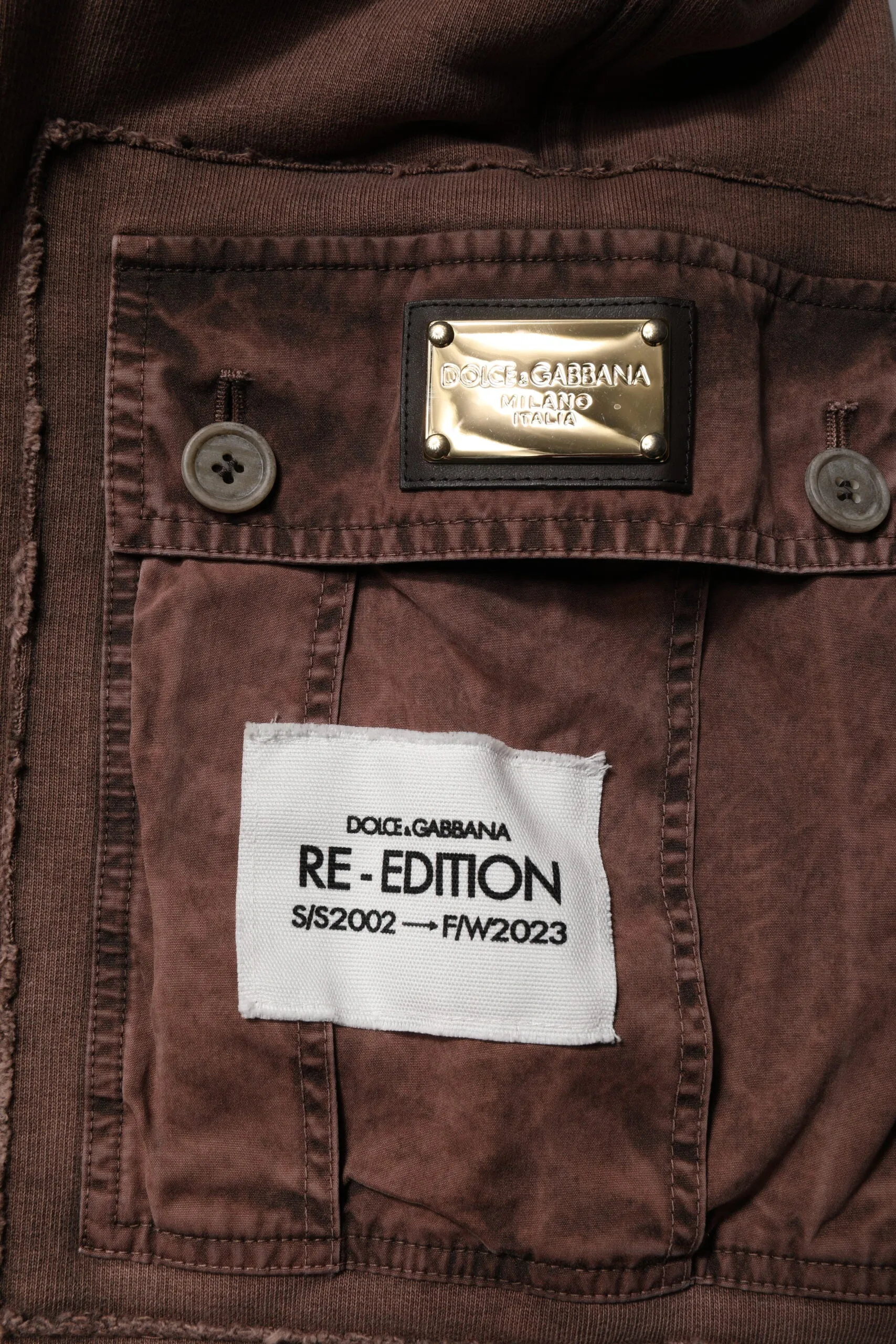 Dolce & Gabbana Cotton Cargo Bermuda SweatMen's Men's Shorts