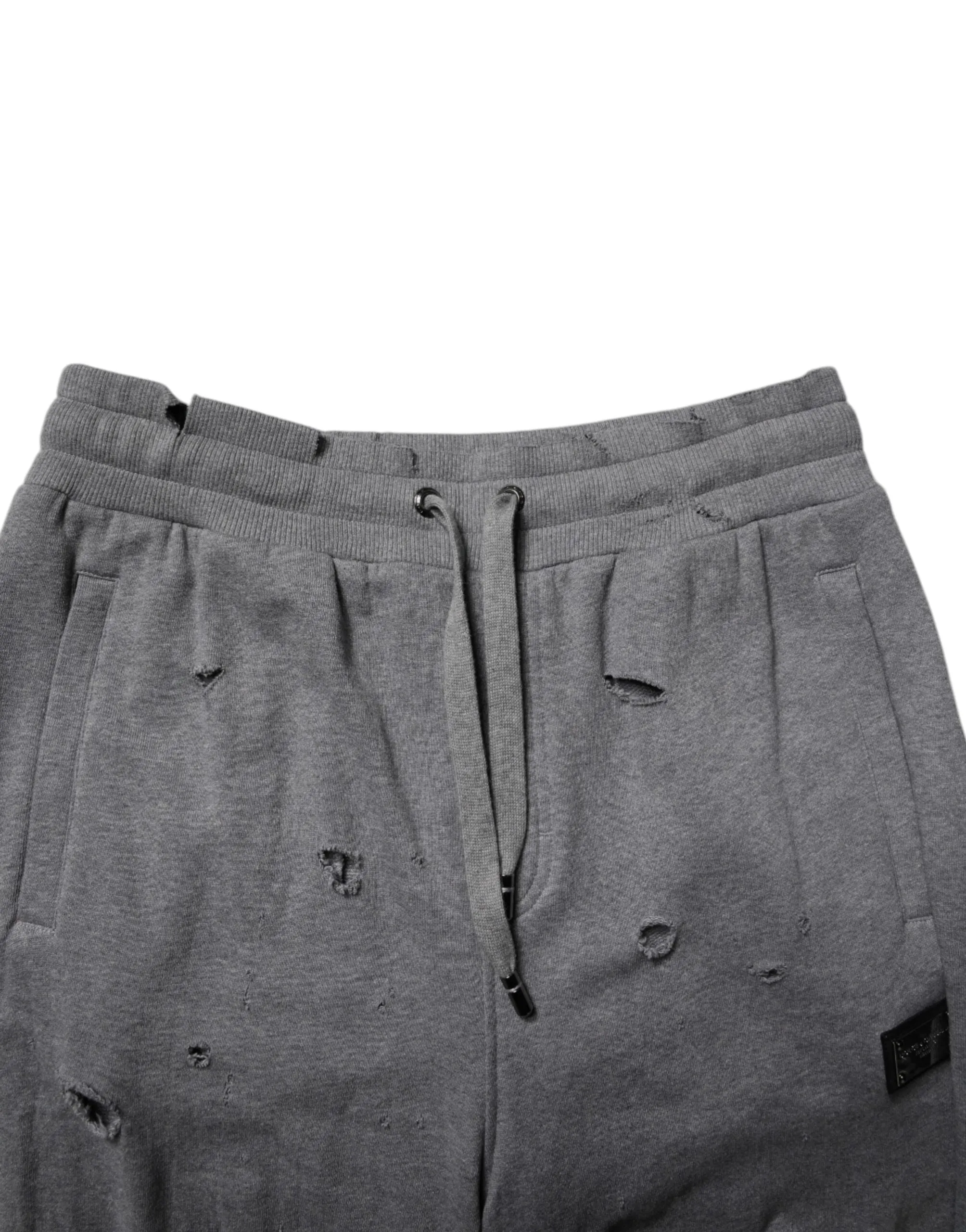 Dolce & Gabbana Cotton RipStyle Straight SweatMen's Men's Pants