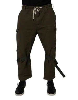 Dolce & Gabbana Cotton Stretch Cargo Men's Pants
