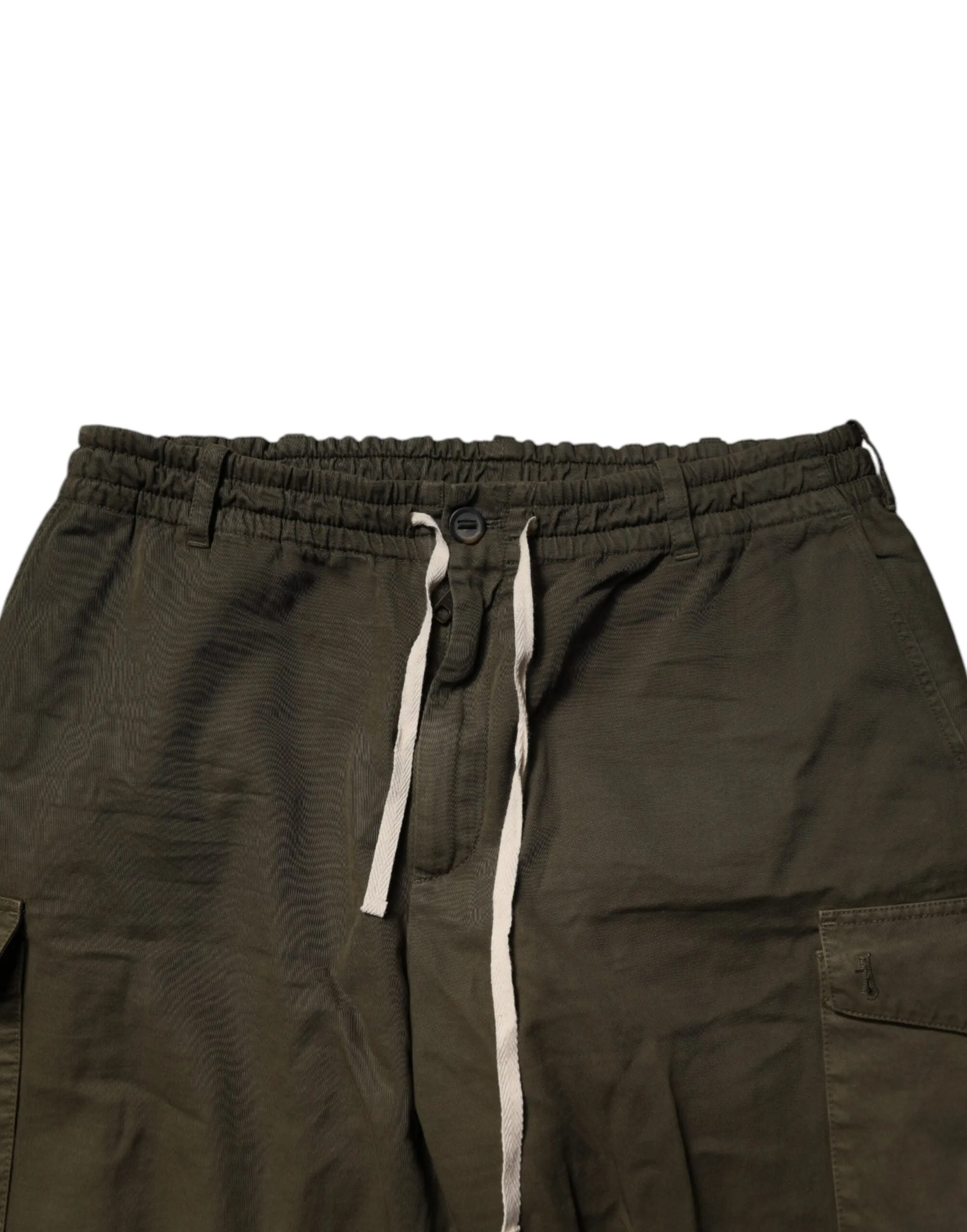 Dolce & Gabbana Cotton Stretch Cargo Men's Pants