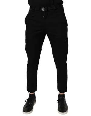 Dolce & Gabbana Cotton Stretch Skinny Cargo blue Men's Jeans