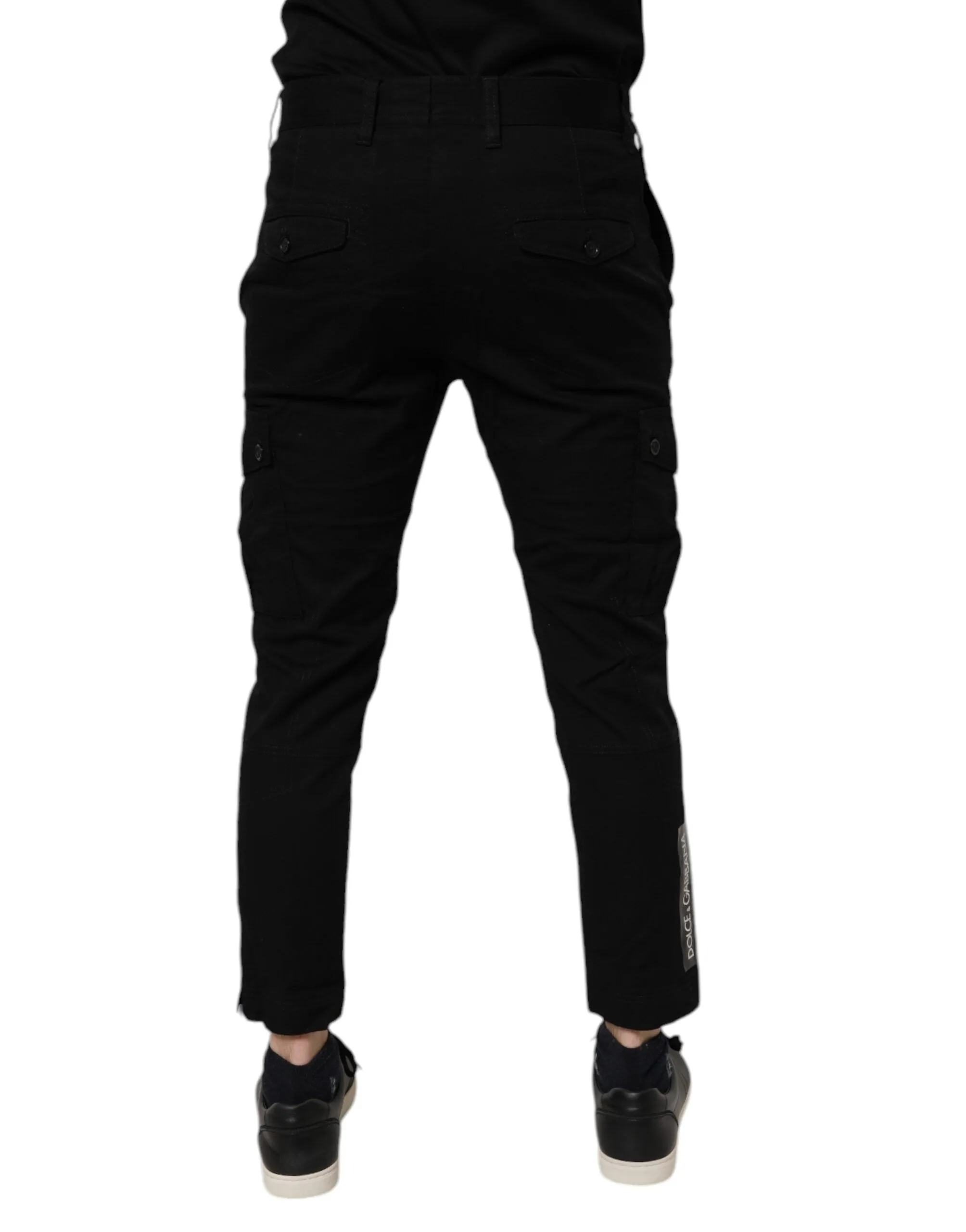 Dolce & Gabbana Cotton Stretch Skinny Cargo blue Men's Jeans