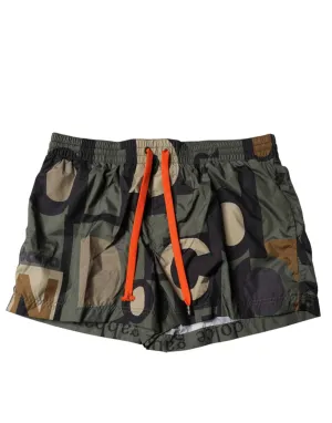 Dolce & Gabbana multi Logo Beachwear Shorts 2Pc Men's Swimwear (Pre-Owned)