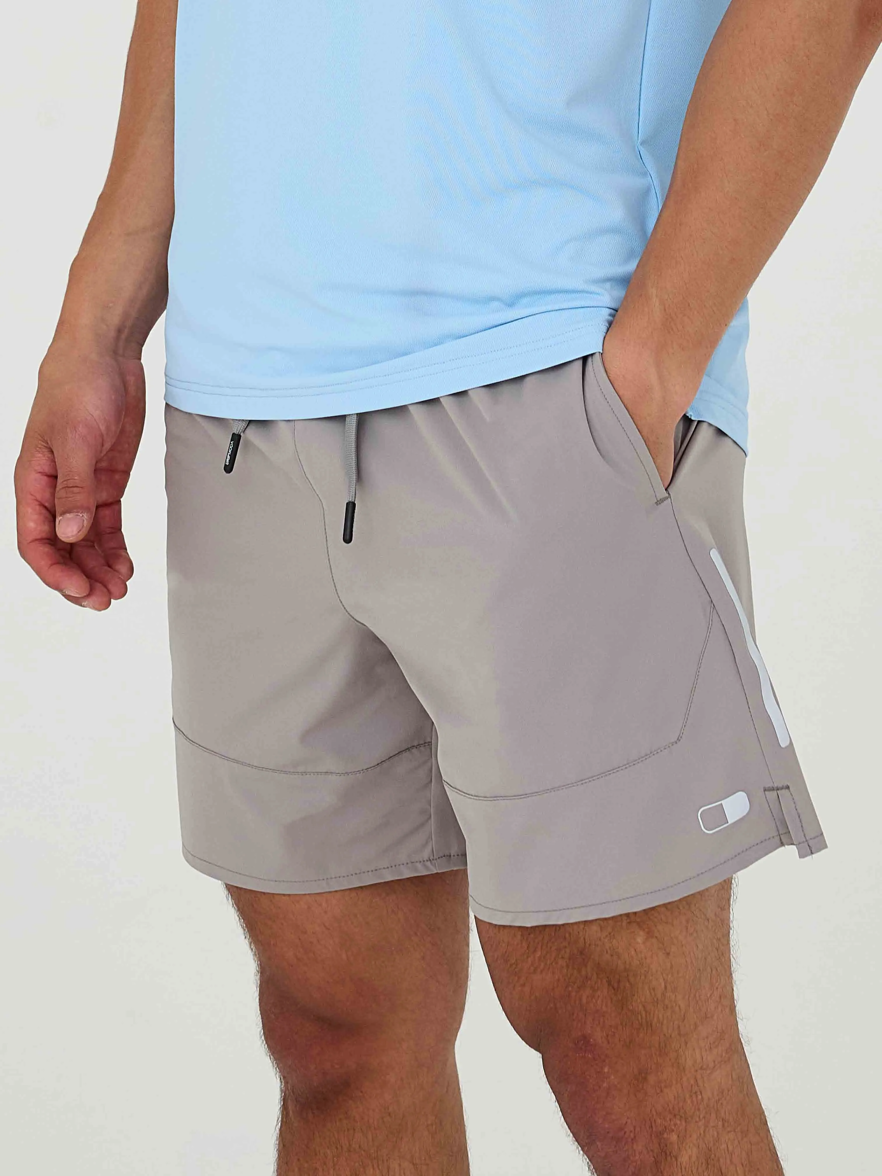 DripModa Precision Shorts - Grey