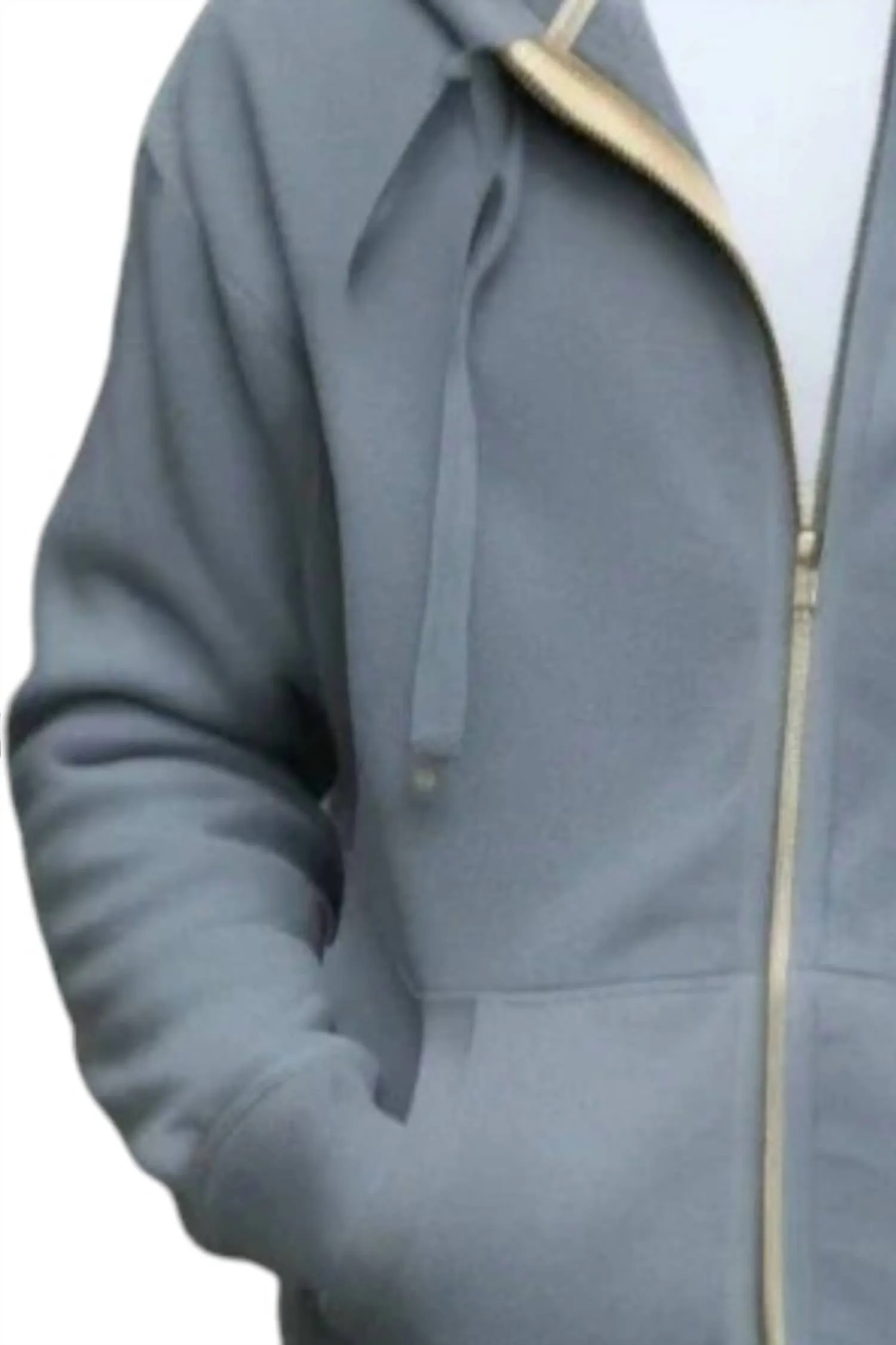 Dune Heavy Duty Cotton Hoodie In Slate