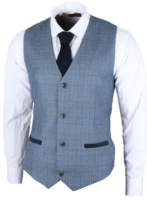 Earl Checked Waistcoat