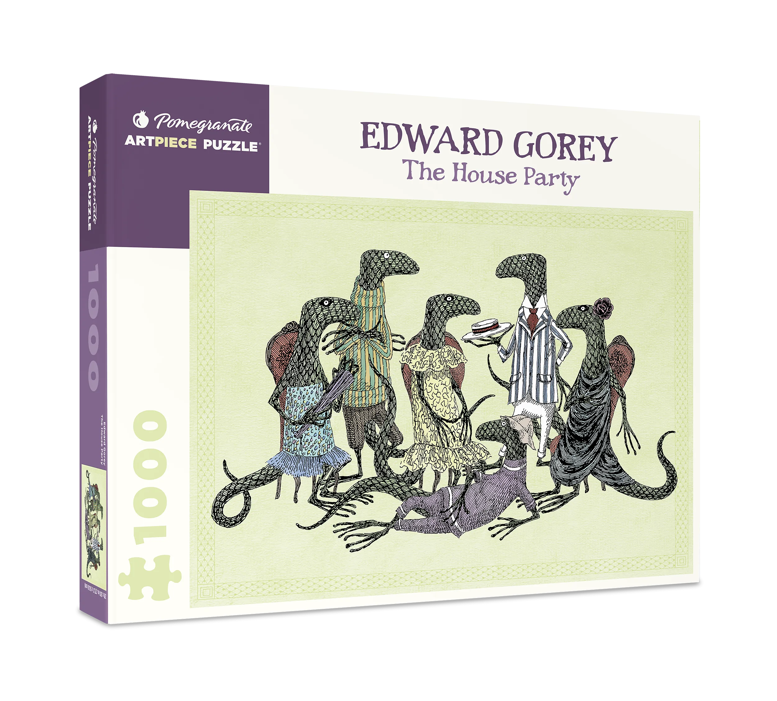 Edward Gorey The House Party 1000 Piece Puzzle