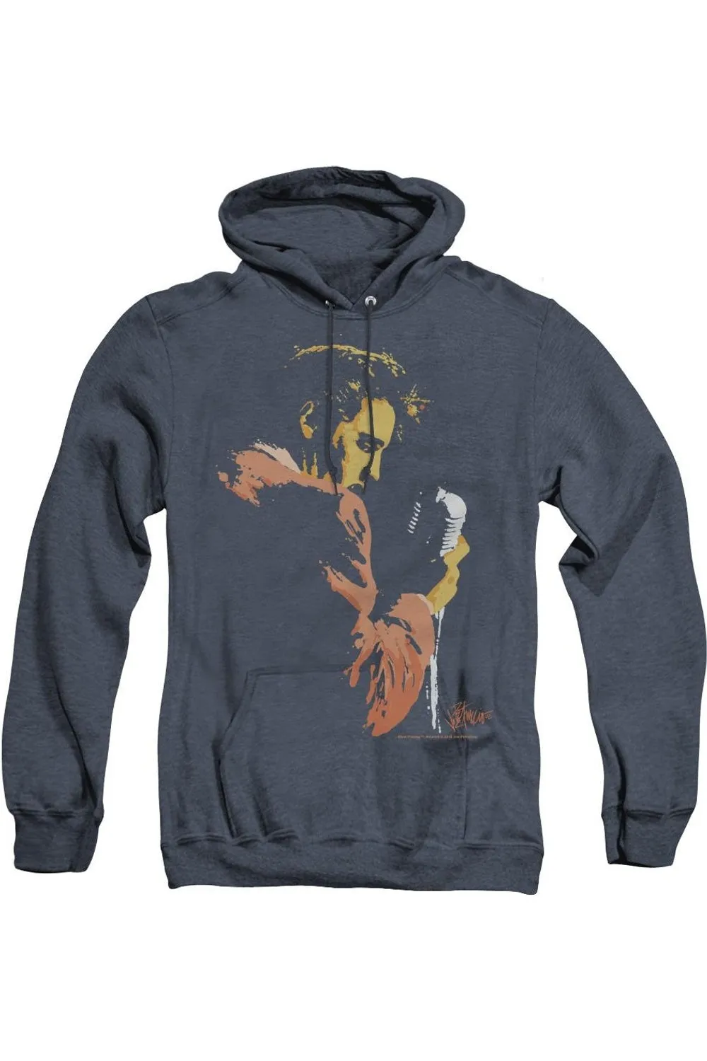 Elvis Presley Early Elvis Adult Heather Hoodie