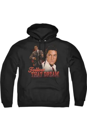 Elvis Presley Follow That Dream Adult Pull Over Hoodie
