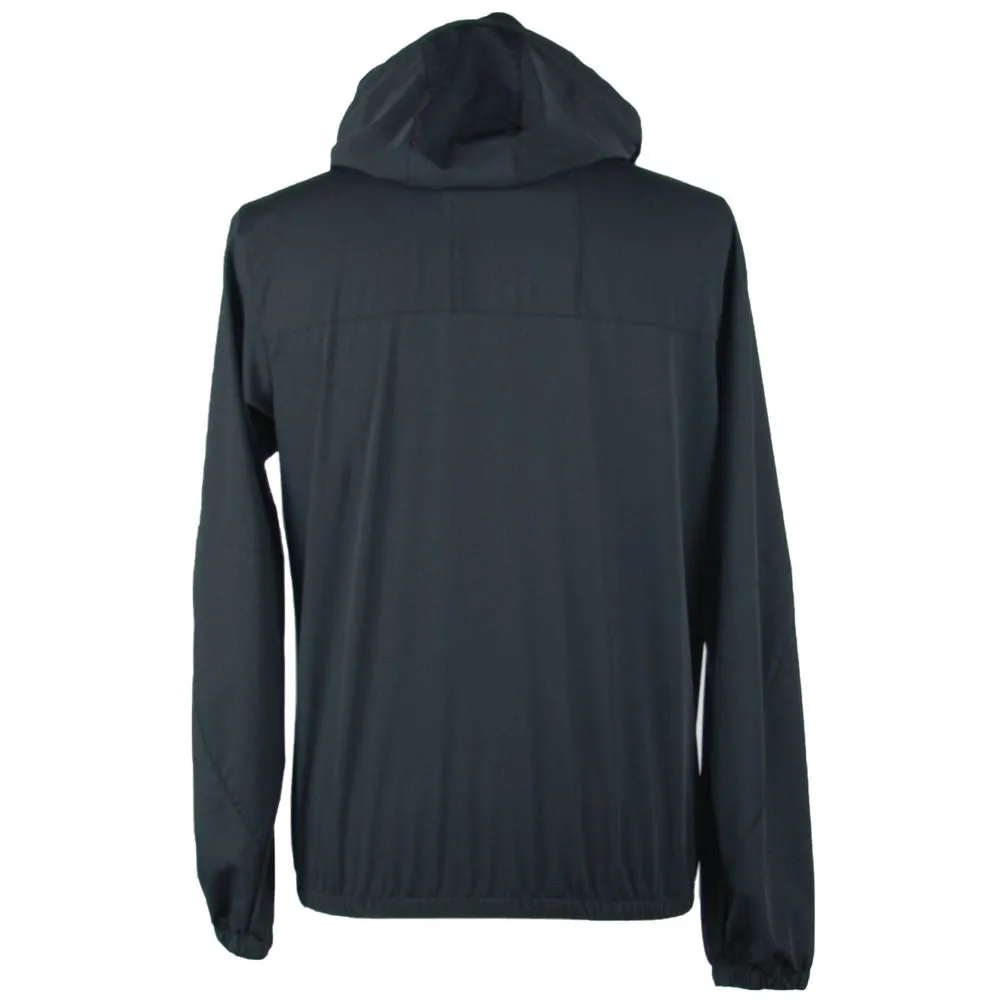 Emilio Romanelli Sleek Hooded Full Zip Jacket in Men's