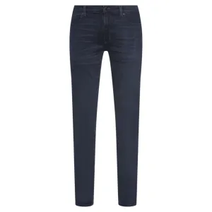 Extra-slim-fit jeans in blue-black stretch denim
