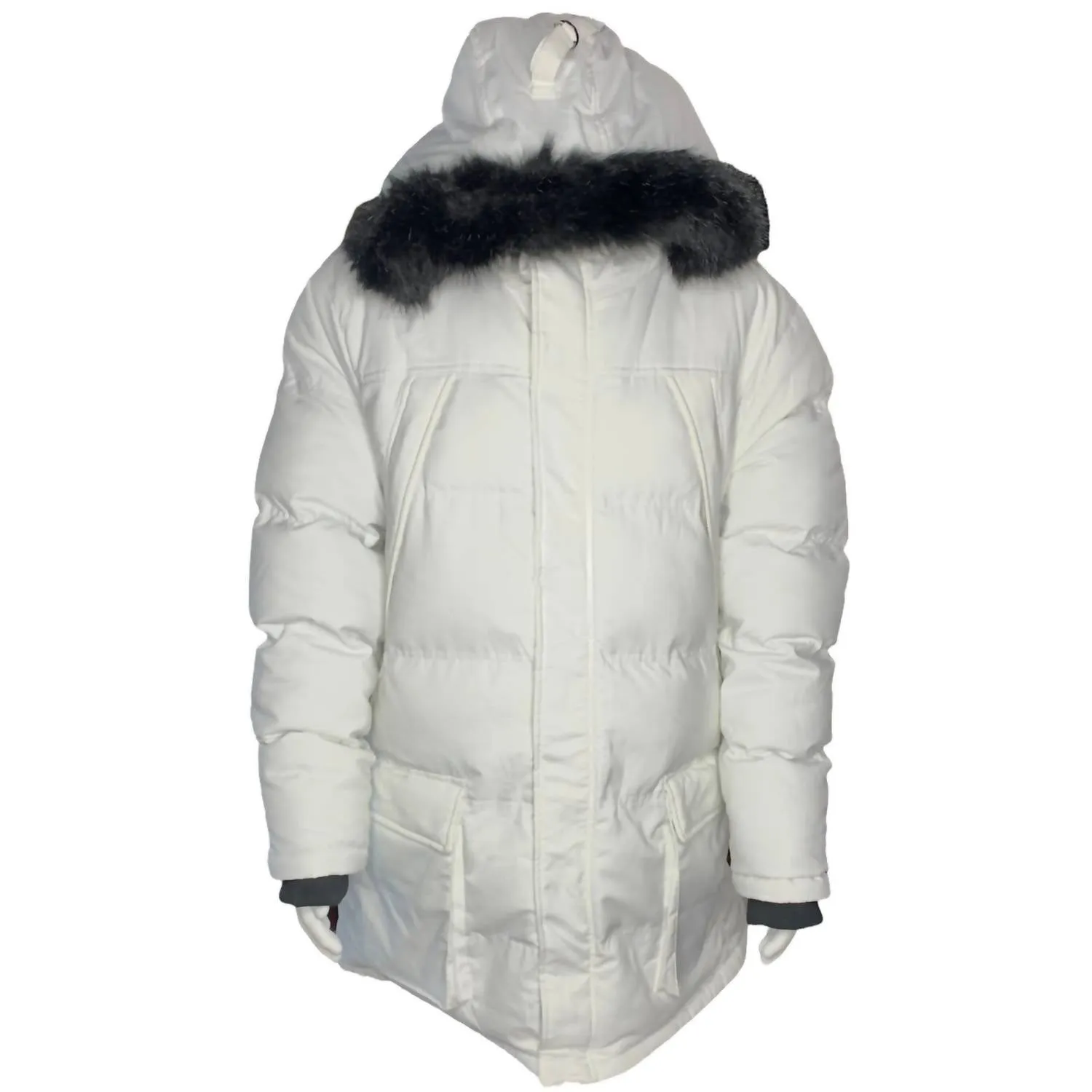 Fargo Fur Lined Parka 2.0 Jacket In White Domino