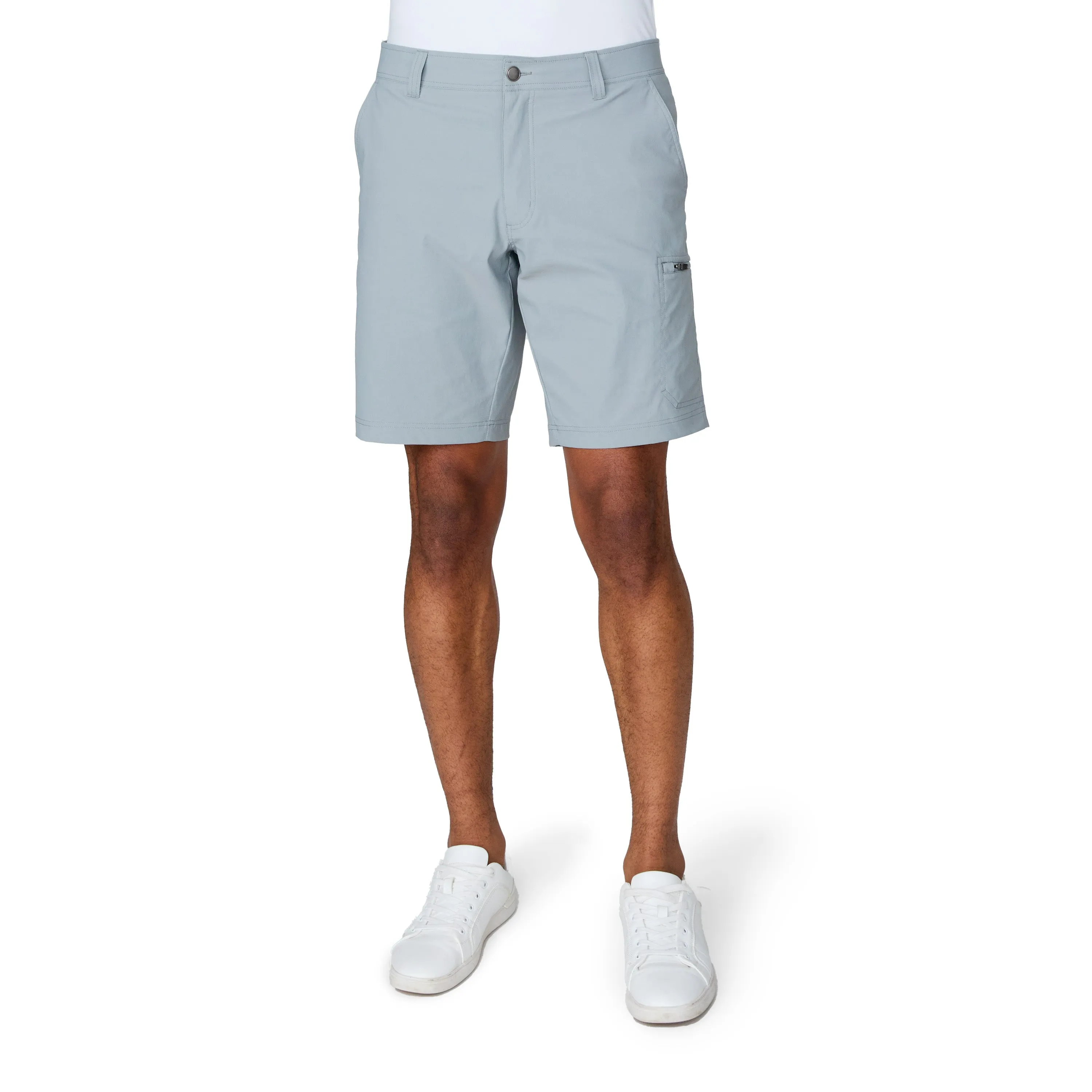 Free Country Men's Nylon Stretch Casual Short