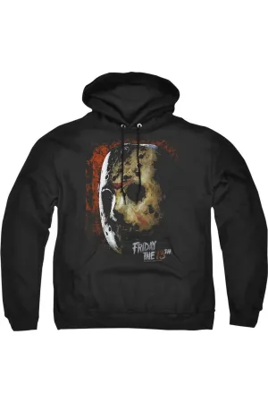 Friday the 13th Mask of Death Adult Pull Over Hoodie