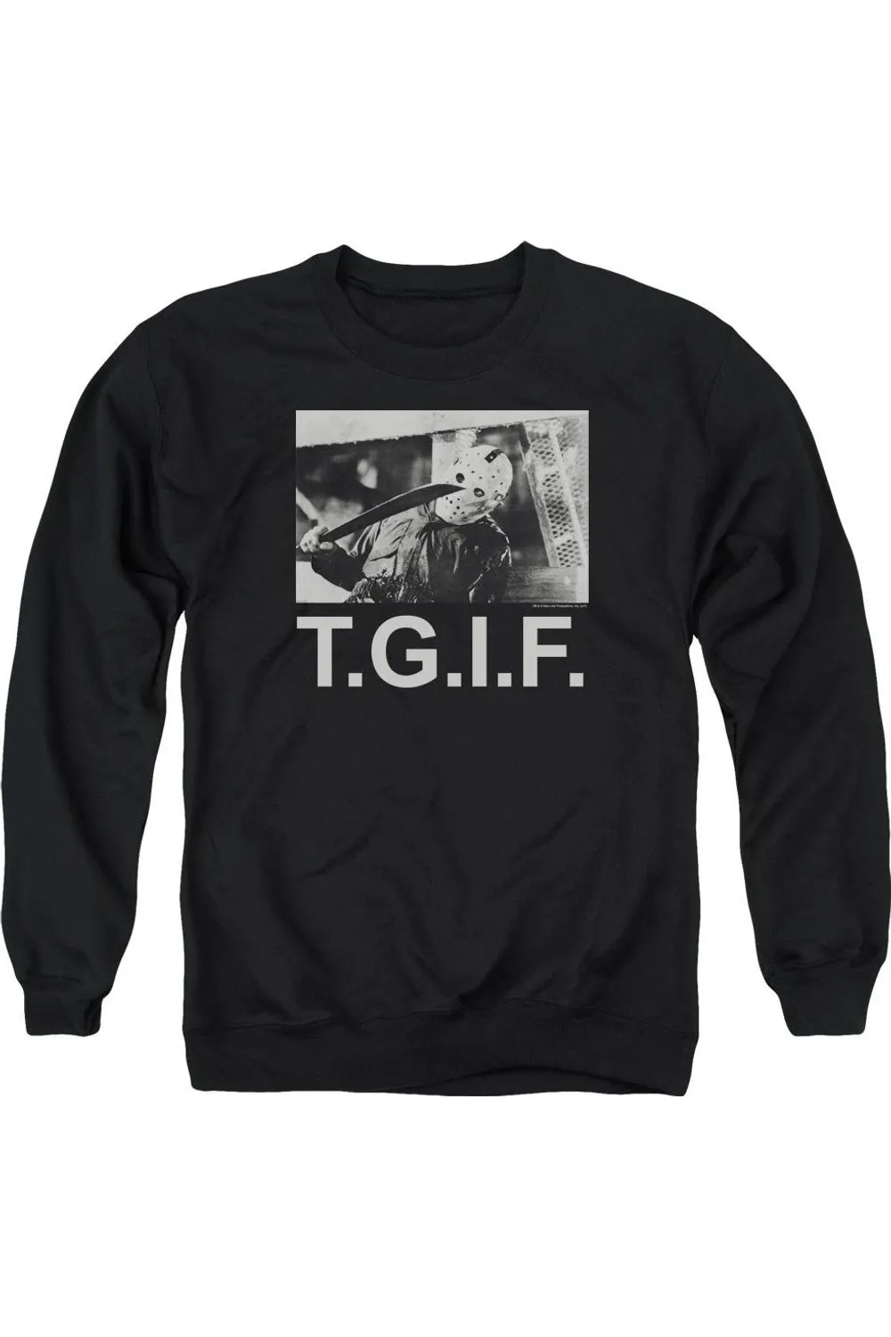 Friday the 13th TGIF Adult Crewneck Sweatshirt