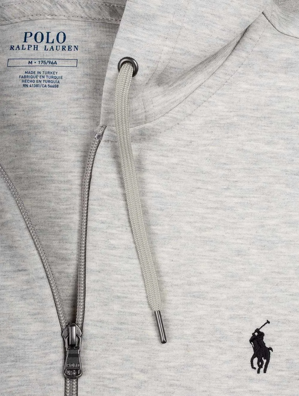 Full Zip Hoodie Grey